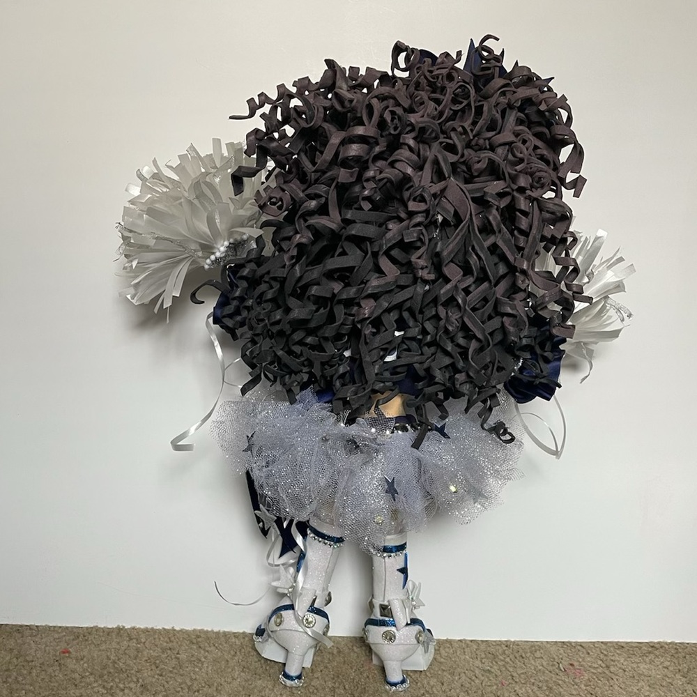 CUSTOM made COWBOYS Cheerleader - Picture 2 of 4